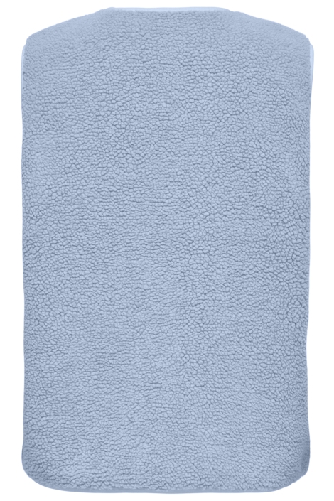 Only blauwe dames gilet | Achteraanzicht