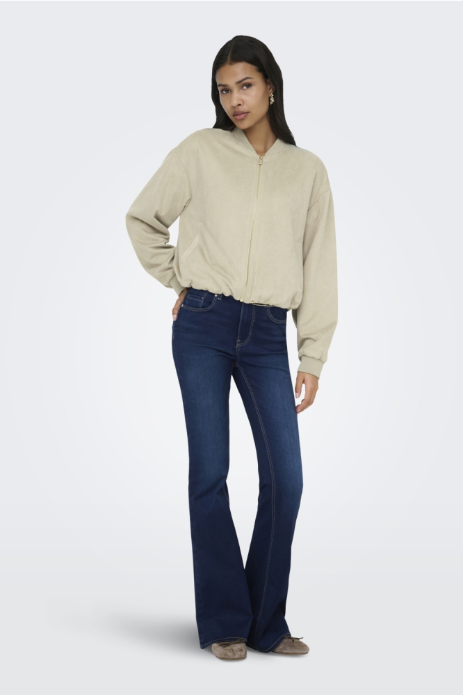 Only beige dames jas | Model