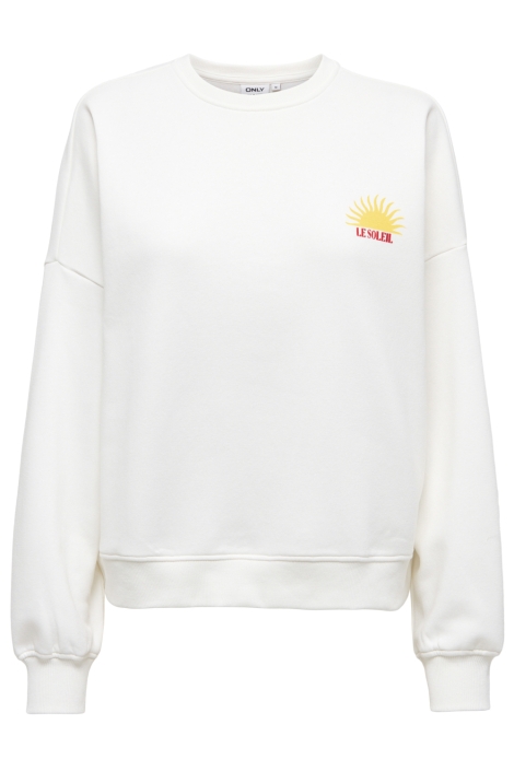 Only witte dames trui | Vooraanzicht