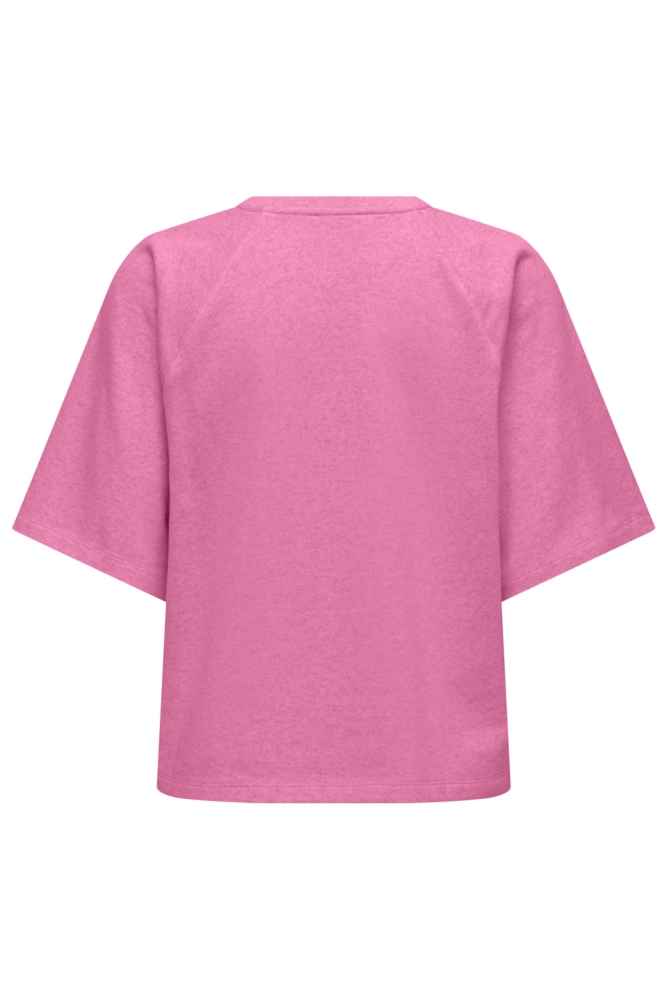 Jacqueline de Yong roze dames sweater | Achteraanzicht