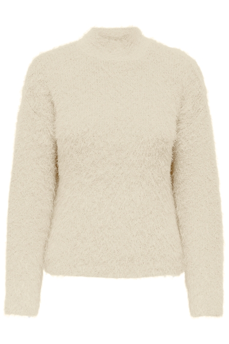 Only ecru dames trui | Vooraanzicht