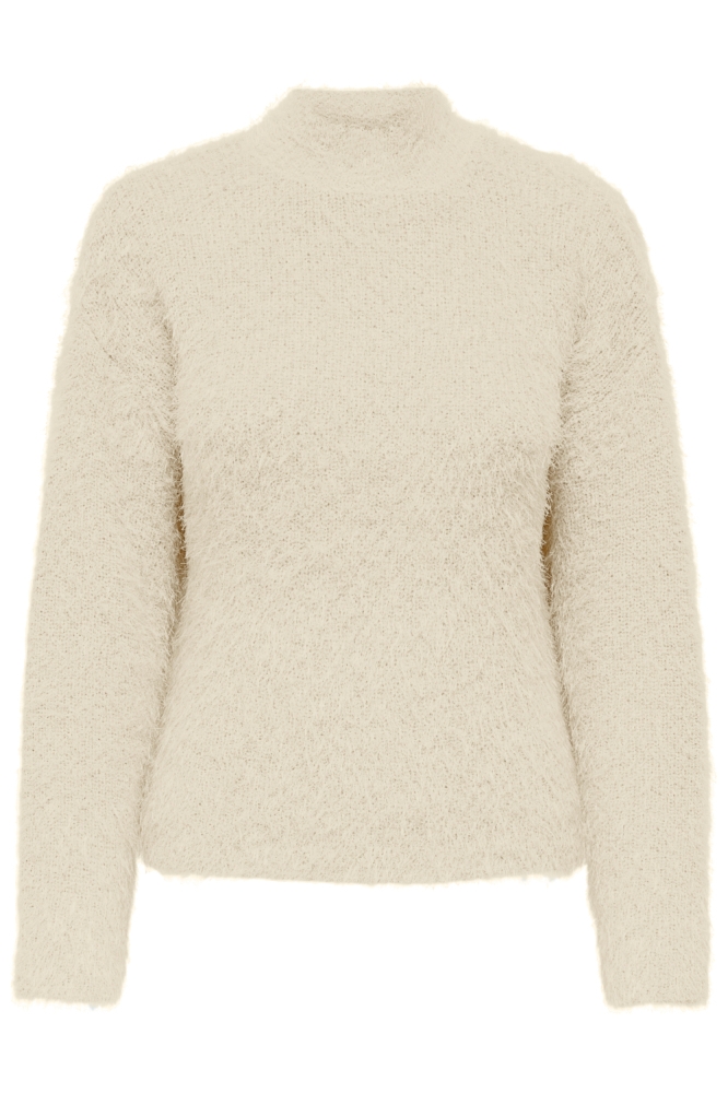 Only ecru dames trui | Vooraanzicht