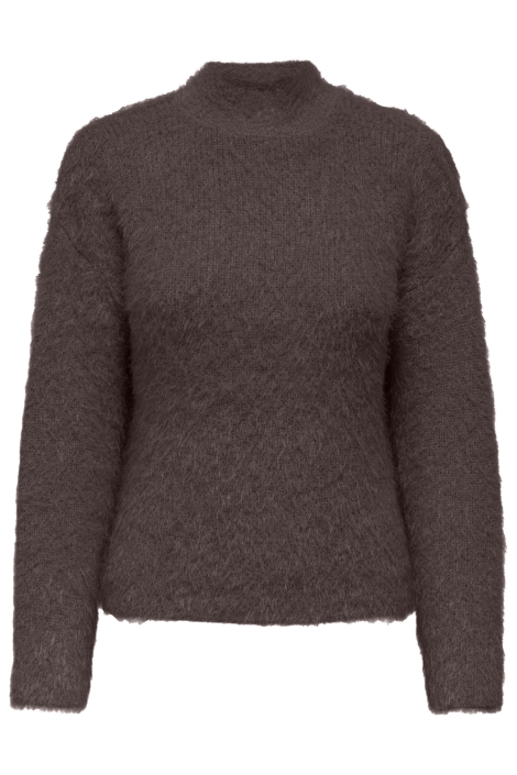Only bruine dames trui | Vooraanzicht