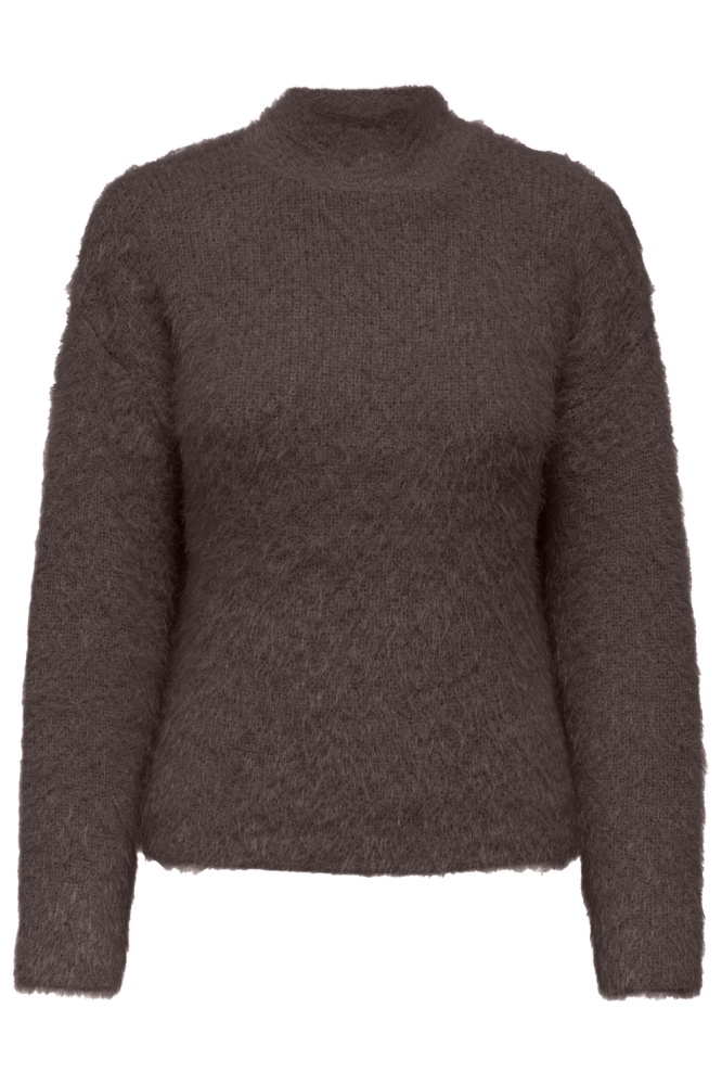 Only bruine dames trui | Vooraanzicht