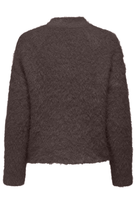 Only bruine dames trui | Achteraanzicht