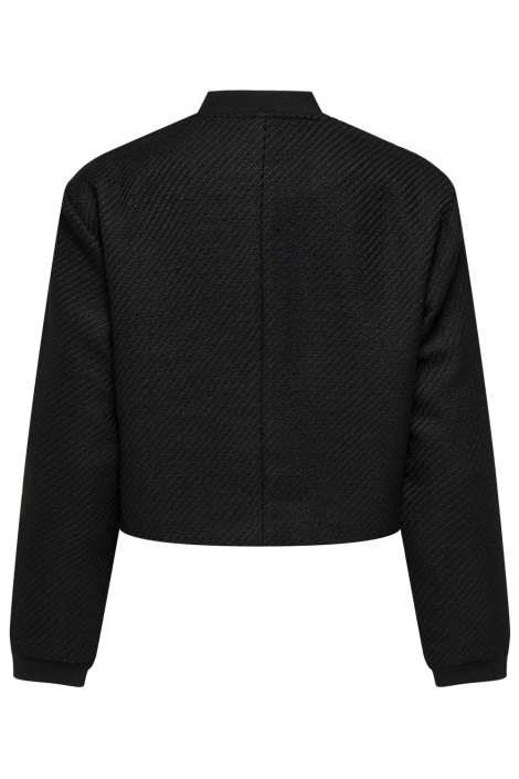 Only zwarte dames vest | Achteraanzicht