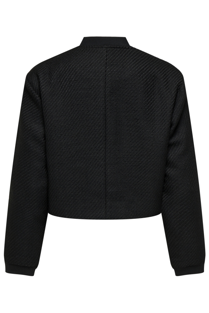 Only zwarte dames vest | Achteraanzicht