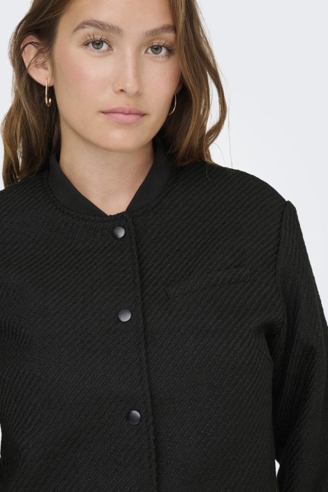 Only zwarte dames vest | Close up