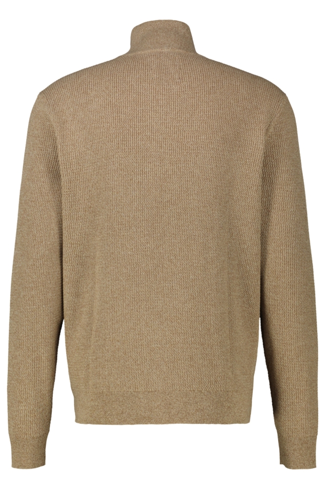 Lerros camel heren trui | Achteraanzicht