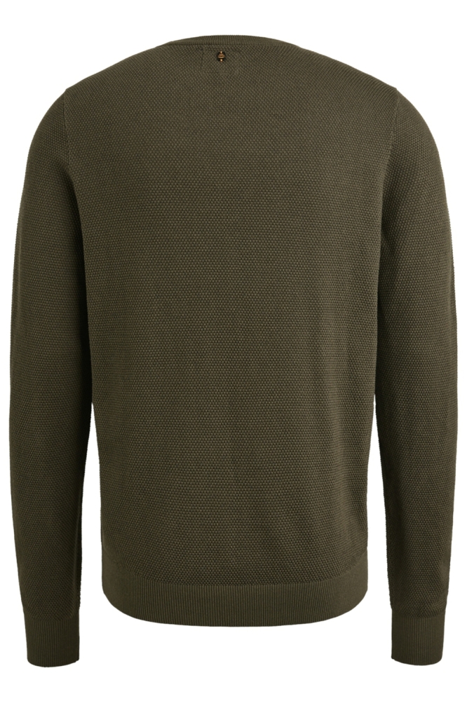 PME legend groene heren trui | Achteraanzicht