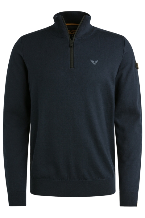 PME legend blauwe heren trui | Vooraanzicht