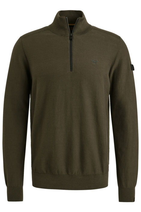 PME legend groene heren trui | Vooraanzicht