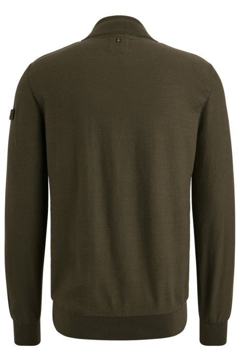 PME legend groene heren trui | Achteraanzicht