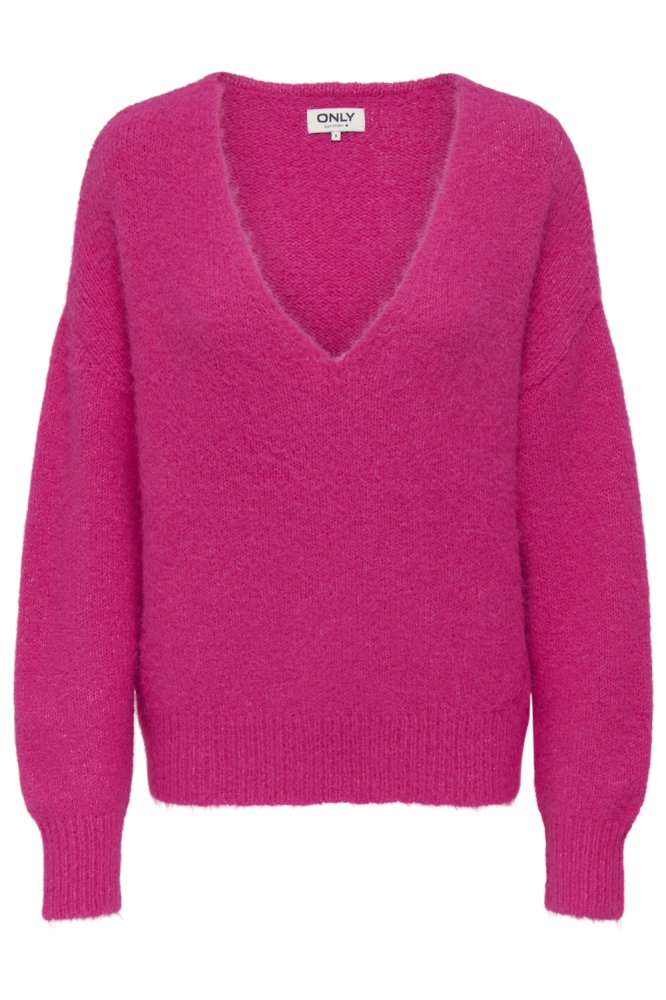 Only roze dames trui | Vooraanzicht