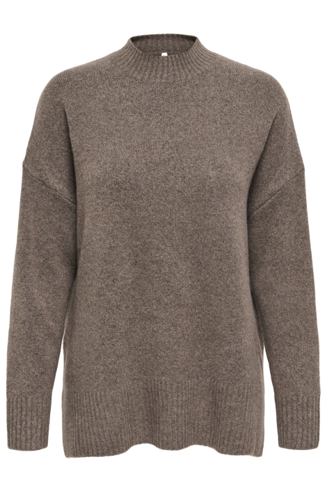 Only bruine dames trui | Vooraanzicht