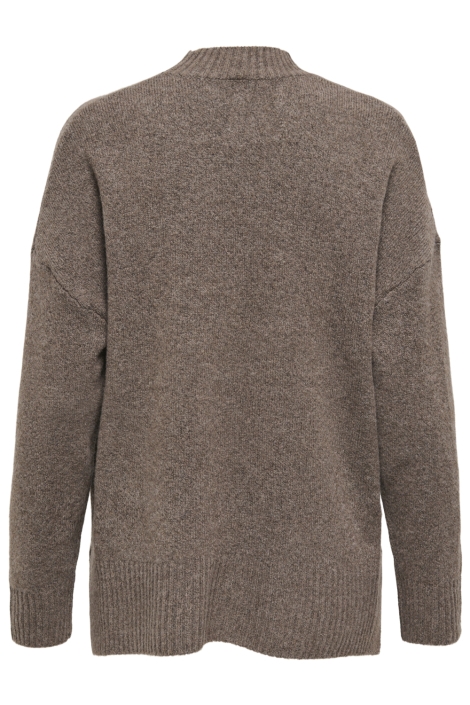 Only bruine dames trui | Achteraanzicht