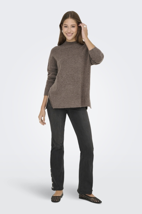 Only bruine dames trui | Model