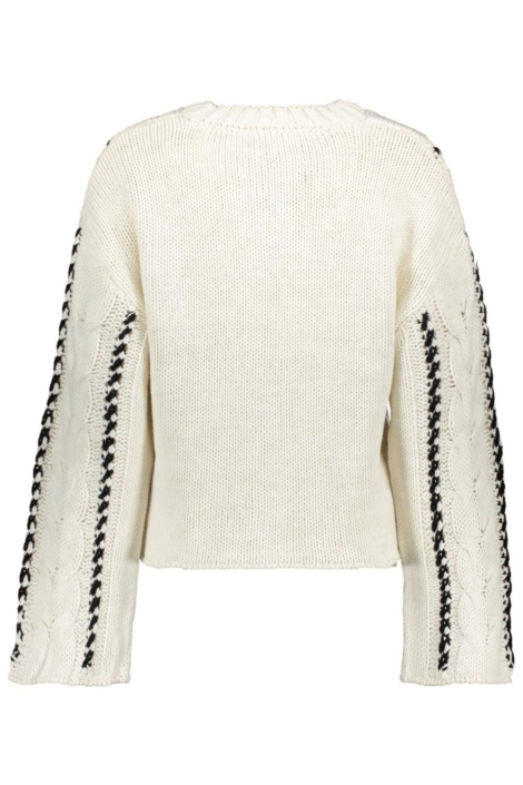 Only witte dames trui | Achteraanzicht