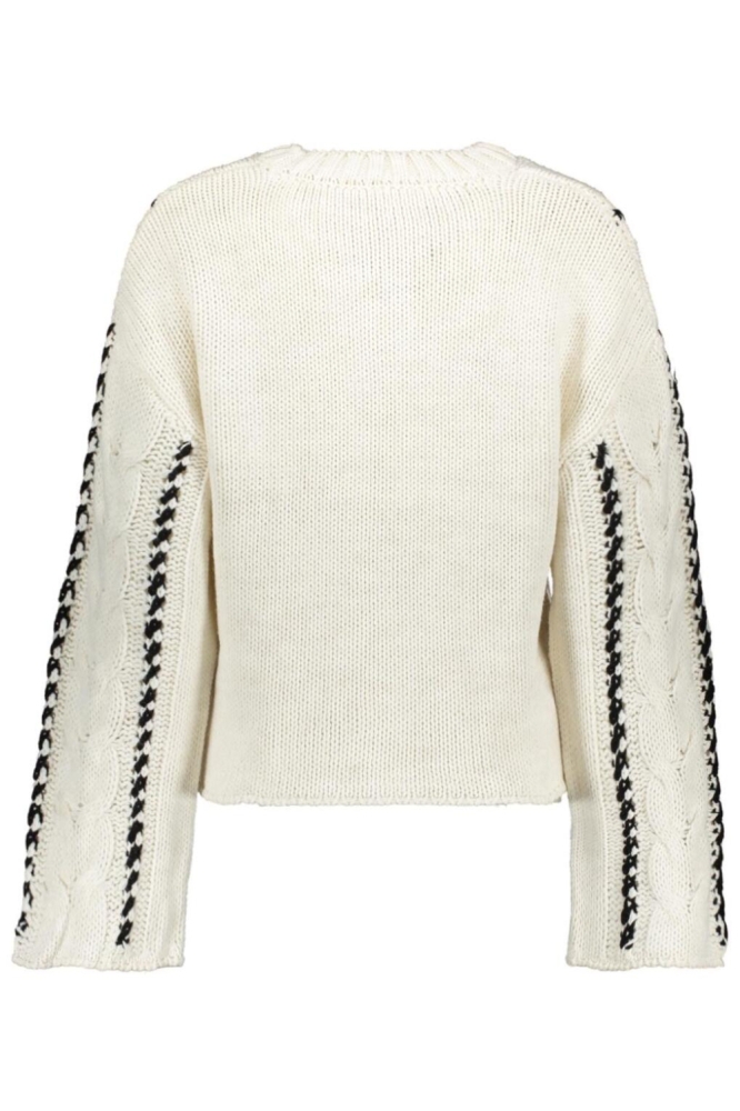 Only witte dames trui | Achteraanzicht