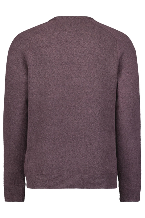 NO-EXCESS paarse heren trui | Achteraanzicht