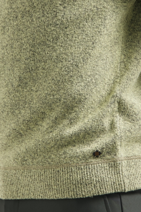 NO-EXCESS groene heren trui | Kleurstaal