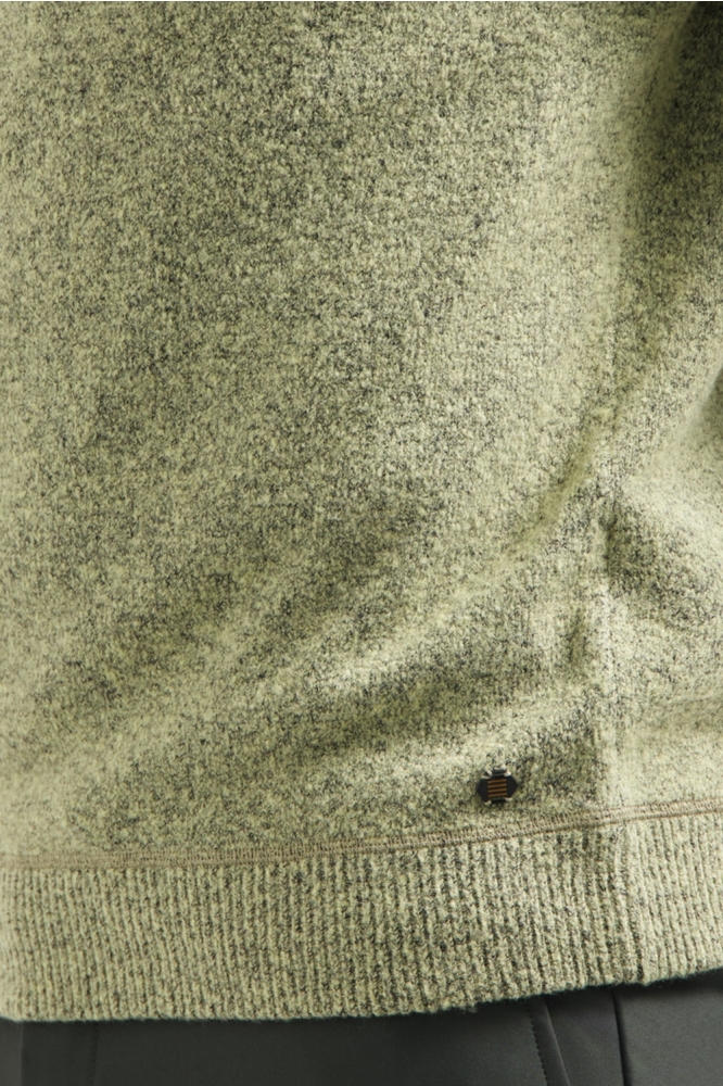 NO-EXCESS groene heren trui | Kleurstaal