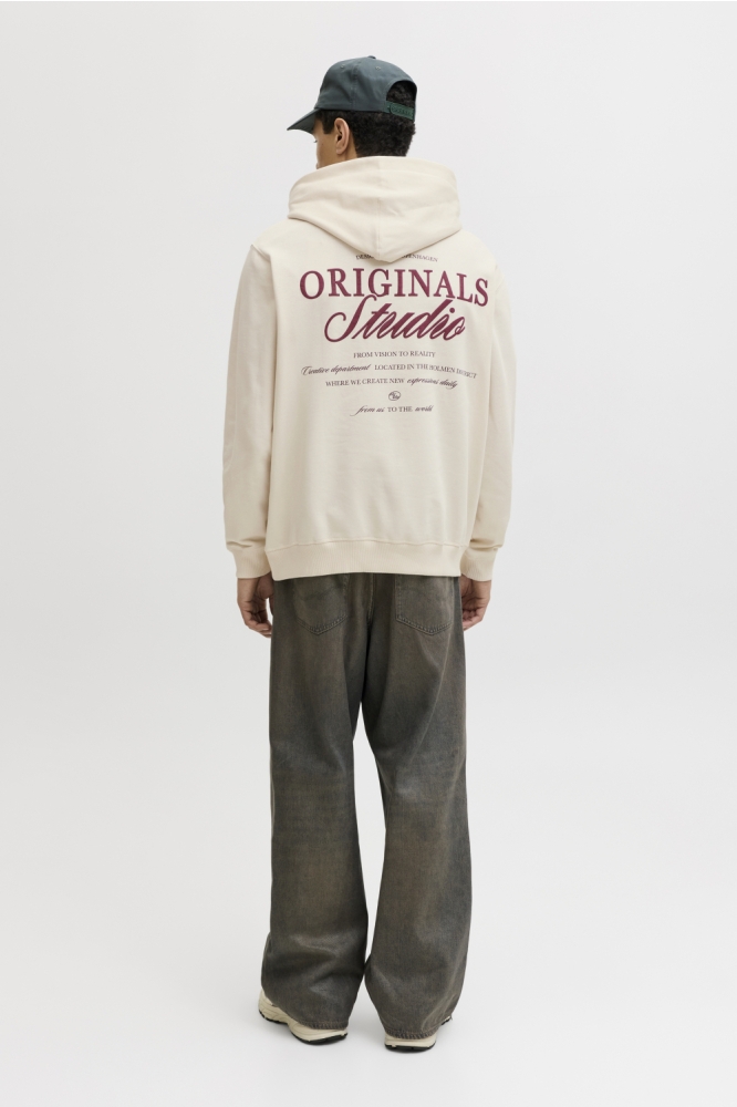 Jack & Jones beige heren sweater | Model