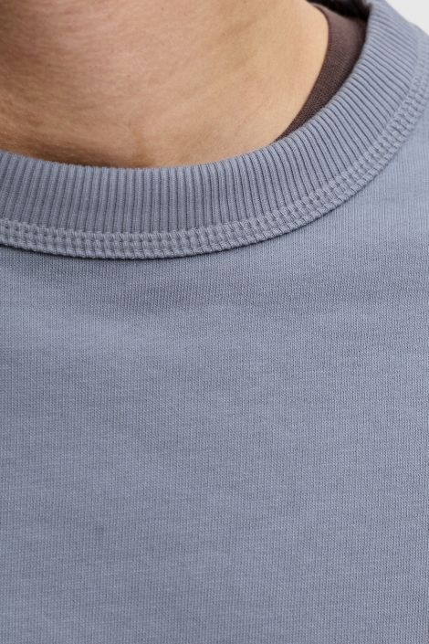 Jack & Jones blauwe heren sweater | Close up