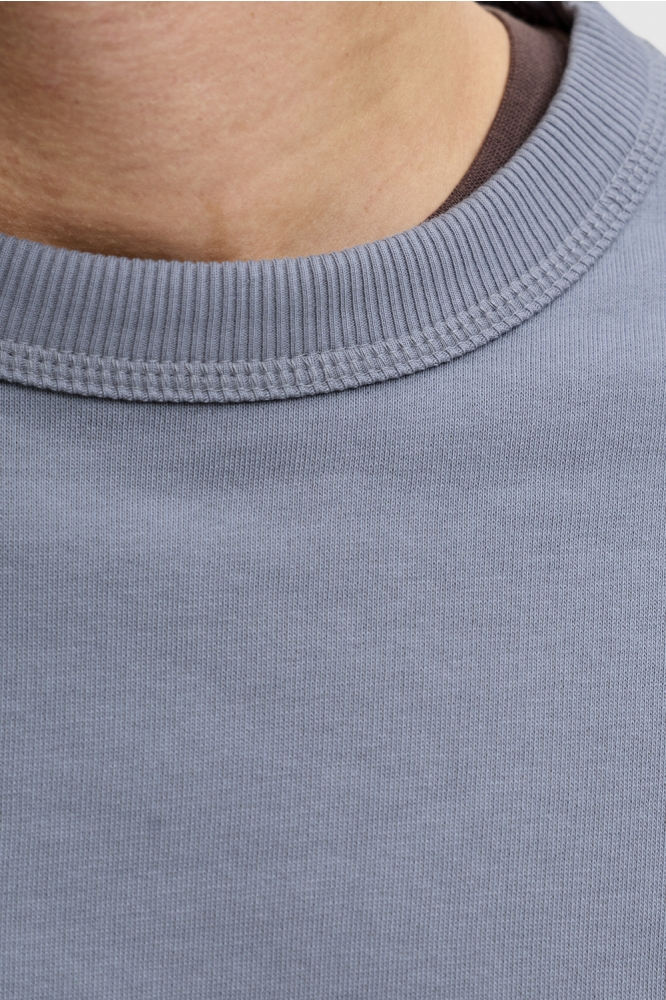 Jack & Jones blauwe heren sweater | Close up