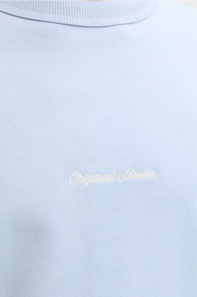 Jack & Jones blauwe heren sweater | Kleurstaal