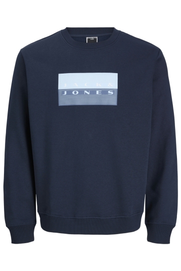 Jack & Jones JCOFUSION GRAPHIC SWEAT CREW NECK 12289807 OUTER SPACE