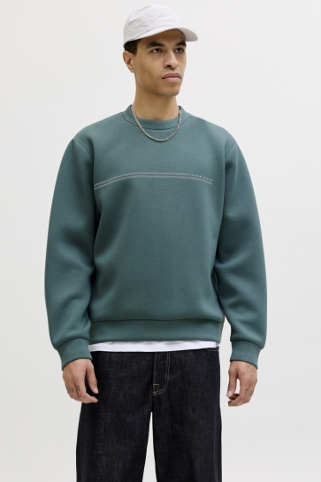 Jack & Jones jcofusion scuba sweat crew neck Groen