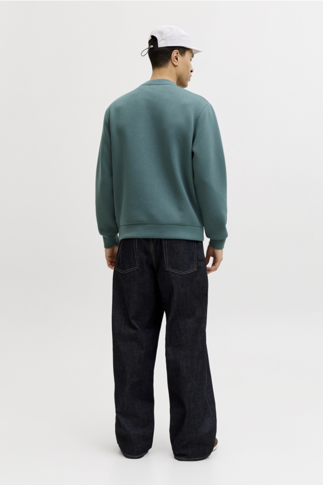 Jack & Jones groene heren sweater | Model