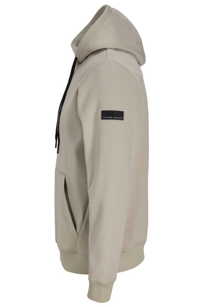 Jack & Jones beige heren sweater | Zijaanzicht