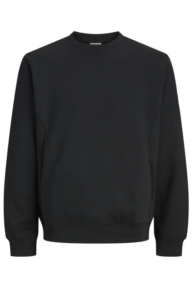 Jack & Jones zwarte heren sweater | Vooraanzicht