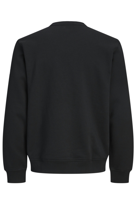 Jack & Jones zwarte heren sweater | Achteraanzicht