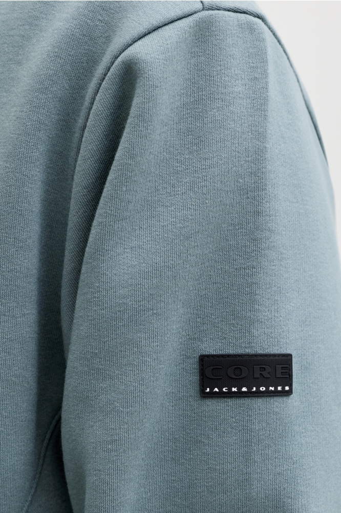Jack & Jones groene heren sweater | Close up
