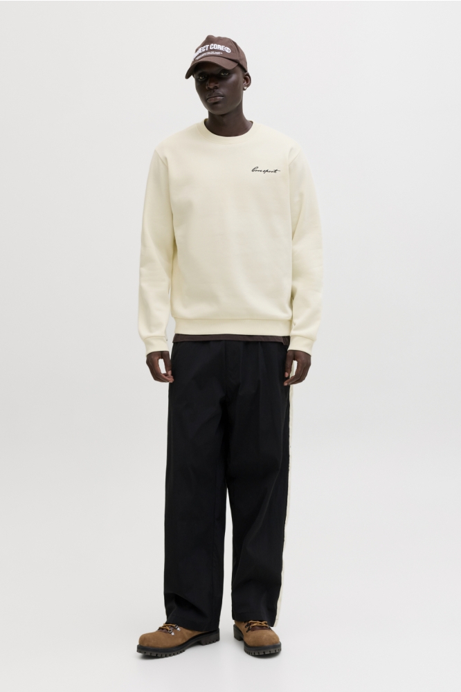 Jack & Jones beige heren sweater | Model