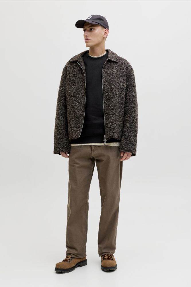 Jack & Jones zwarte heren sweater | 