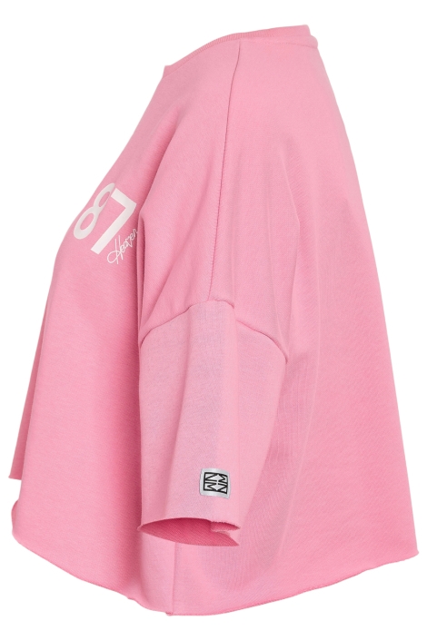 Noisy may roze dames sweater | Zijaanzicht