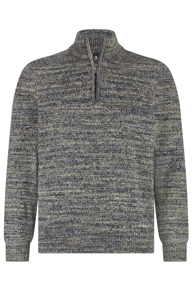 State of Art blauwe heren trui | Vooraanzicht