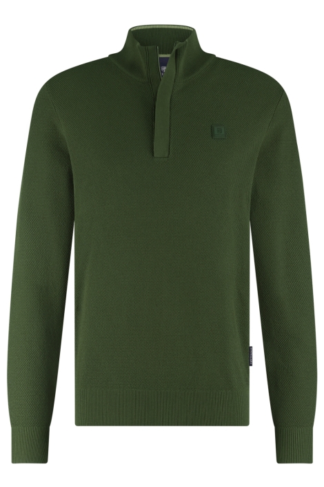 State of Art groene heren trui | Vooraanzicht