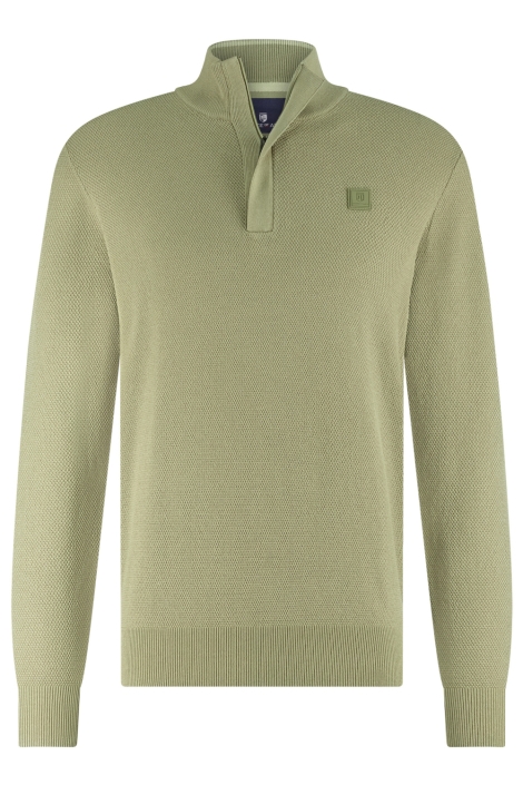 State of Art groene heren trui | Vooraanzicht