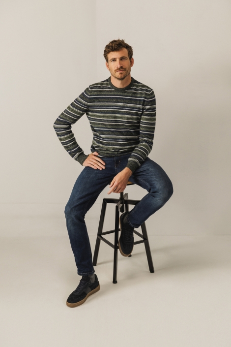 State of Art groene heren trui | Sfeerbeeld, In situatie