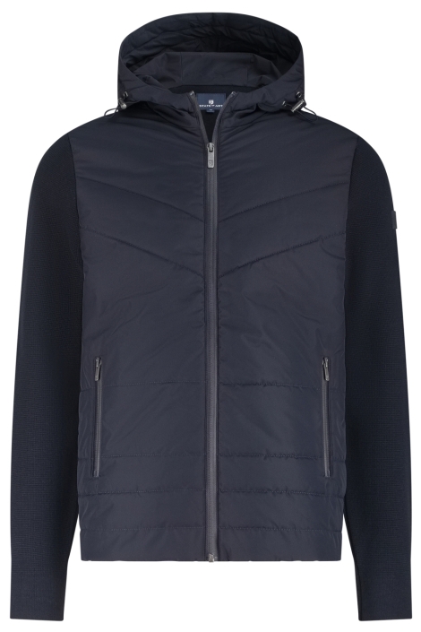 State of Art blauwe heren vest | Vooraanzicht