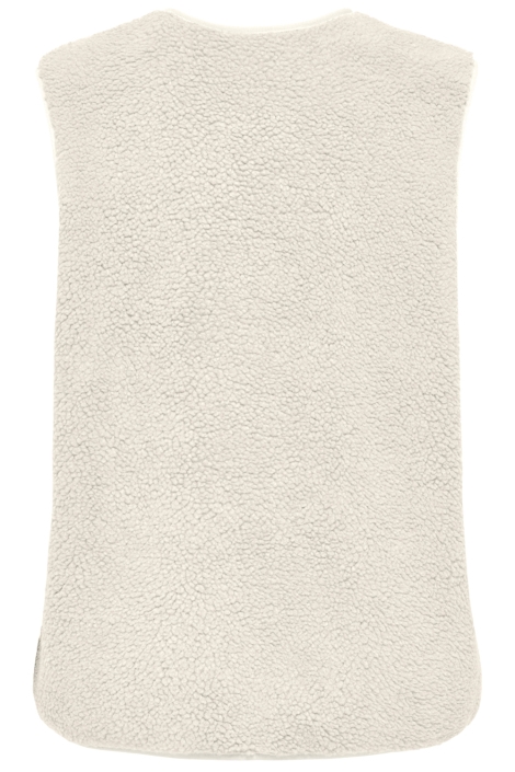 Only beige dames gilet | Achteraanzicht