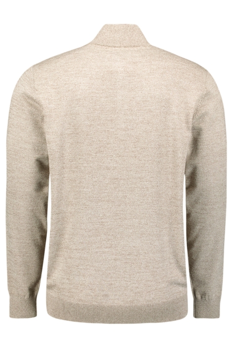 NO-EXCESS beige heren trui | Achteraanzicht