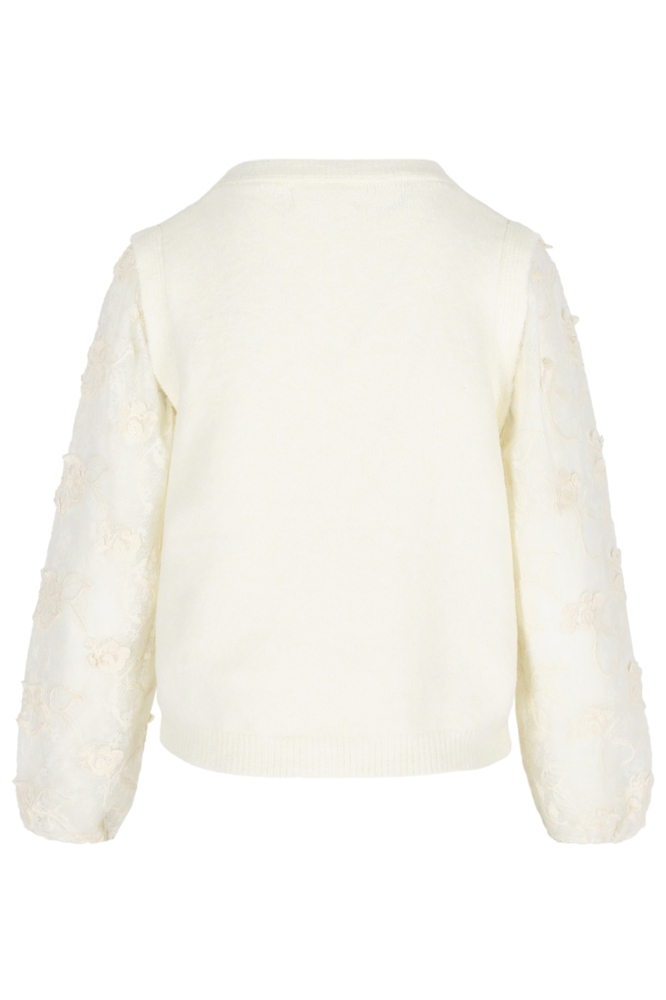 LolaLiza beige dames trui | Achteraanzicht