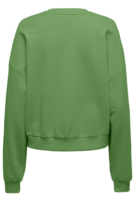 Only groene dames sweater | Achteraanzicht