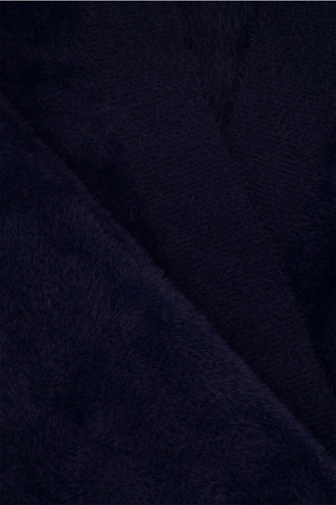 Zusss blauwe dames trui | Kleurstaal